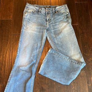 Silver bootcut suki jeans size 33